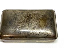 Antique Gorham Sterling Silver Jewelry Trinket Dresser Box picture
