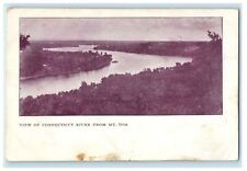 c1905s Connecticut River from Mt. Tom, Holyoke, Massachusetts MA Postcard picture