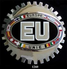 EU EUROPEAN UNION AUTOMOBILE GRILLE BADGE EMBLEM picture