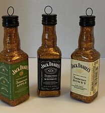 Set of 3 Jack Daniels Shot bottle Ornaments picture