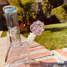 14mm Cute Pink Octopus Bowl Head Piece Bong Bowl Holder picture