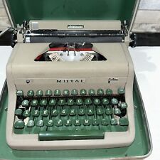 Vtg 1950's Royal Aristocrat Typewriter With Case Please Read picture