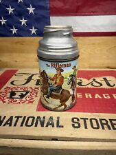 The Rifleman Lunch Box Thermos Only Glass Intact Vtg Aladdin Chuck Conners picture