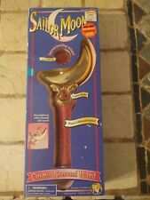 Bandai Sailor Moon Cosmic Crescent Wand 1995 In Box picture