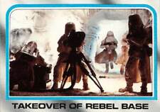 1980 Topps Star Wars ESB #166 Takeover Of Rebel Base Snowtroopers Hoth picture