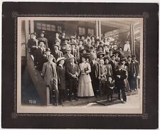 Antique Photo Balloon Route Excursion Crowd at Soldier’s Home 1915 Los Angeles picture