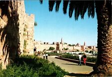 Jaffa Gate and Citadel, Jerusalem, Israel chrome Postcard picture