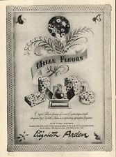 Elizabeth Arden--Mille Fleurs Perfume--1945 Print Ad picture