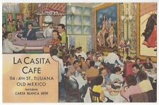 Tijuana, Mexico, Baja California, La Casita Cafe, Vintage Postcard picture