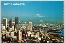 Postcard Washington Seattle Downtown picture