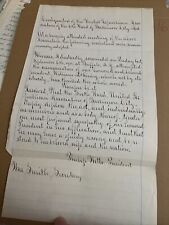 1901 Republican 6th Ward Baltimore MD Letter President McKinley Assassination picture