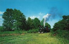 Train Railway Museum Westport Indiana IN Chrome c1950 Postcard picture