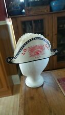 Antique Paper Admiral Hat I.O.O.F., F.L.T. Red, White, Blue, Honeycomb Top picture