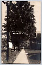 Postcard RPPC East Fourth Street Emporium PA. Posted 1908     E 5 picture