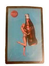 Tin plaque Coca-Cola Summer As It Should Be Retro Ad Decor 12X8 Any Room picture