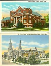 Victoria TX The First Presbyterian and St Marys Catholic Church and Academy picture