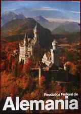 Original Poster Germany Schloss Neuschwanstein Castle Disneyland picture