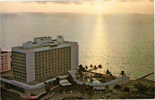 Postcard Aerial view of The Seville Hotel, Miami Beach, Florida picture
