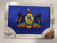 2024 Decision Josh Shapiro Limited Governor State Flag Patch Pennsylvania #GF18 picture