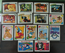 Lot of 15 Various Walt Disney Trading Cards  From Different Series, VG Condition picture