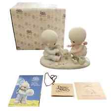 Vintage 1984 Enesco Precious Moments God Bless Our Home Figurine picture