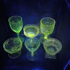 Glow Glass 7 Unique Pieces Magnesium UV 365 Glow Glass Great For Any Collection  picture