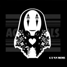 Spirited Away -  No Face  - Decorative - Ghibli - Anime - Vinyl decal sticker picture