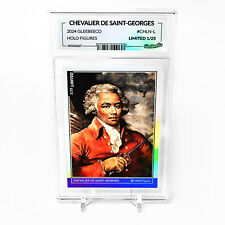 CHEVALIER DE SAINT-GEORGES Holographic Card GleeBeeCo #CHLN-L LIMITED to /25 picture