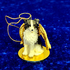 Conversation Concepts BORDER COLLIE ANGEL DOG Ornament Tiny Ones DTA-62 picture