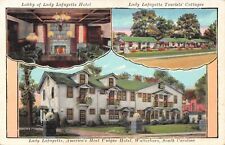 SC~SOUTH CAROLINA~WALTERBORO~LADY LAFAYETTE HOTEL~LOBBY~COTTAGES picture
