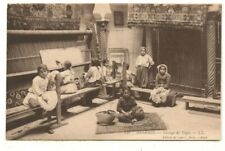 c1910 PC: Girls Carpet Weaving in Algerian Factory – L.L. Photograph picture