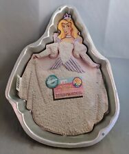 Wilton 1994 Swan Princess Cake Pan 2105-3951 w/ Instructions & Face Topper picture
