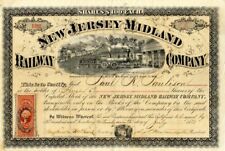 New Jersey Midland Railway Co. - Railroad Stocks picture