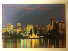 Lost Lagoon Vancouver Canada Vintage Postcard picture