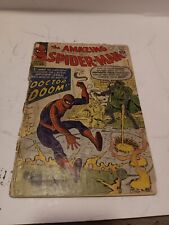 AMAZING SPIDER-MAN 5 LOW-GRADE 1963 1st Doctor Doom in ASM NO RESERVE picture