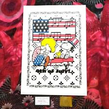 Death Nyc World Limited 100 Pieces Snoopy Peanuts Star Spangled Banner picture