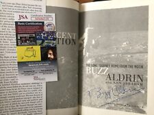 Buzz Aldrin autographed Apollo 11 Magnificent Desolation hardcover book JSA picture