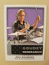 Max Weinberg 2018 UD Goodwin Goudey Memorabilia Bruce Springsteen E Street Band picture