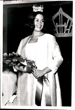 LG984 1967 Orig Photo PENNY THOMASSON Miss Alaska Elegant Beauty Pageant Queen picture