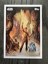 2024 Topps Throwback Thursday #71 Empire Strikes Poster Star Wars TBT Variation picture