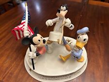Lenox Disney Spirit Of America Mickey,Goofy &Donald picture