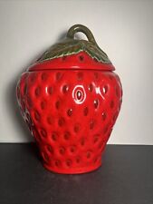 Vintage Strawberry Cookie Jar picture