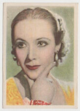 Dolores Del Rio 1943 Editorial Bruguera Cinefoto Paper Stock Trading Card #1 E5 picture
