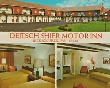 Intercourse Pennsylvania Deitsch Shier Motor Inn Queen St Postcard Unused 1970s picture