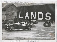 RILEYS OF RAYSON & APPLETON JCC HIGH SPEED TRIAL BROOKLANDS 1932 B/W PHOTOGRAPH picture