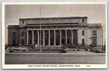 Postcard Linn County Court House, Cedar Rapids, Iowa Unposted picture