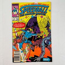 Speedball The Masked Marvel #1 Marvel Sept. 1988 picture
