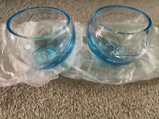 Ocean Organic Vodka Made In Hawaii  Pair Of Drinking Glasses NEW OLD STOCK picture