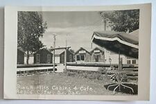 RPPC Rapid City SD South Dakota Black Hills Cabins & Cafe Vintage Postcard K1 picture