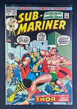Sub-Mariner (1968) #59 VG (4.0) Thor Battle Cover Bill Everett picture
